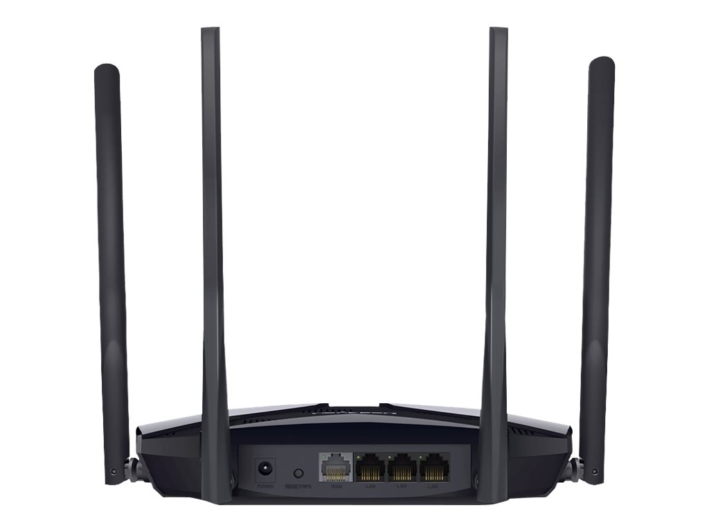 Mercusys MR70X Wi-Fi 6 Dual-Band WLAN-Router Schwarz
