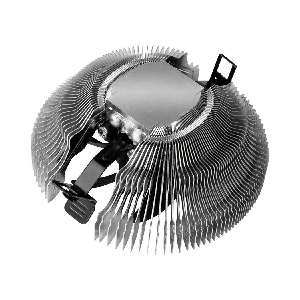 PCCOOLER E80 Top-Blow CPU-Kühler 8 cm Schwarz