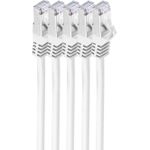shiverpeaks BS75513-W-SET5. Kabellänge: 3 m, Kabelstandard:Cat.7 Rohkabel, Kabelschirmung: S/FTP (S-STP), Anschluss 1: RJ-45, Anschluss 2: RJ-45, Steckerverbindergeschlecht: Männlich/Männlich, Beschichtung Steckerkontakte: Gold (BS75513-W-SET5)