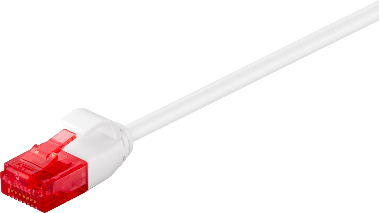 Microconnect V-UTP6005W-SLIM Netzwerkkabel Weiß 0,5 m Cat6 U/UTP (UTP) (V-UTP6005W-SLIM)