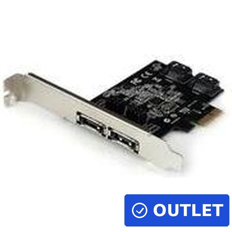 StarTech.com 2 Port SATA III PCI Express Schnittstellenkarte (PEXESAT322I)