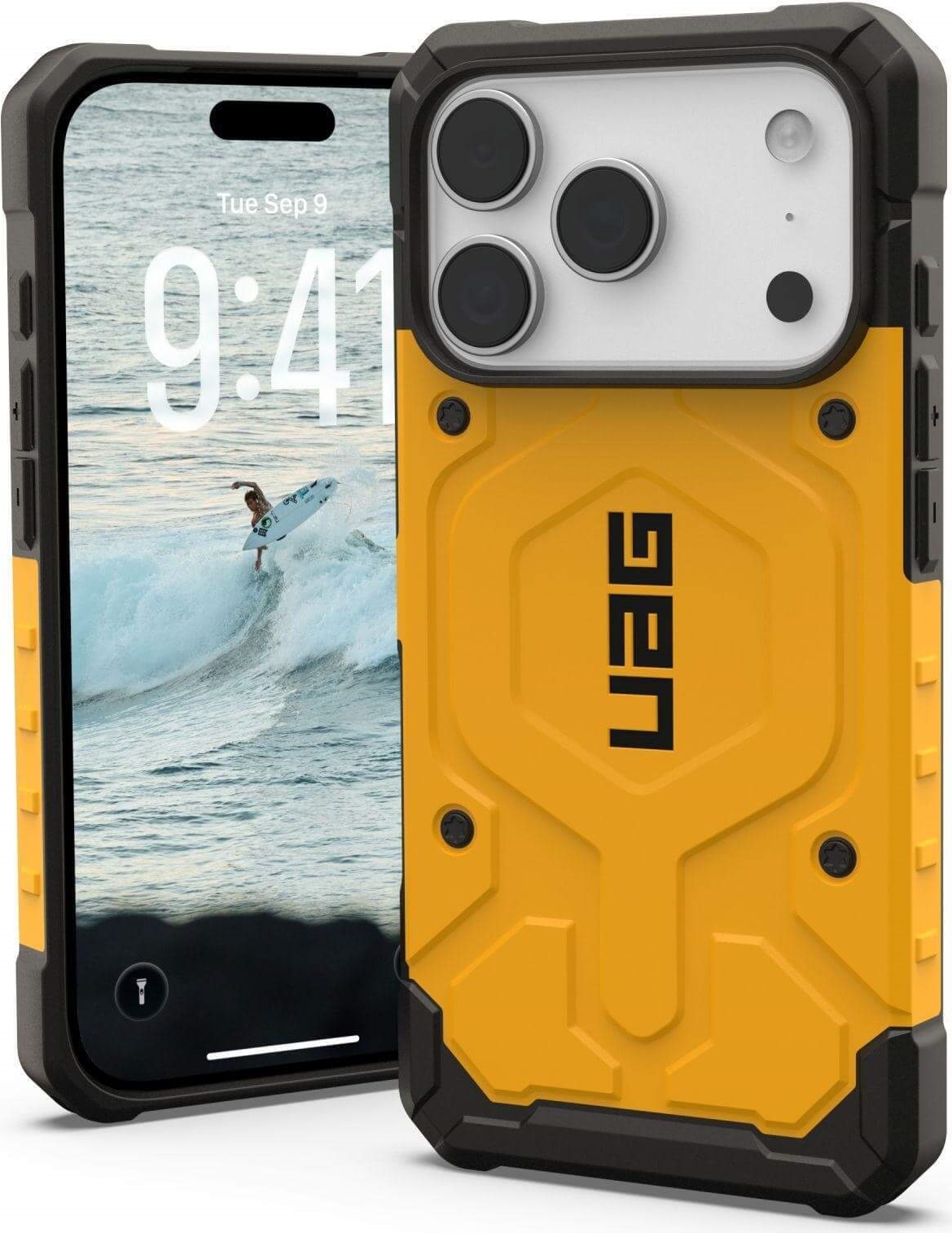 UAG Urban Armor Gear Pathfinder MagSafe Case | Apple iPhone 17 Pro | heritage gelb | 114548118282 (114548118282)