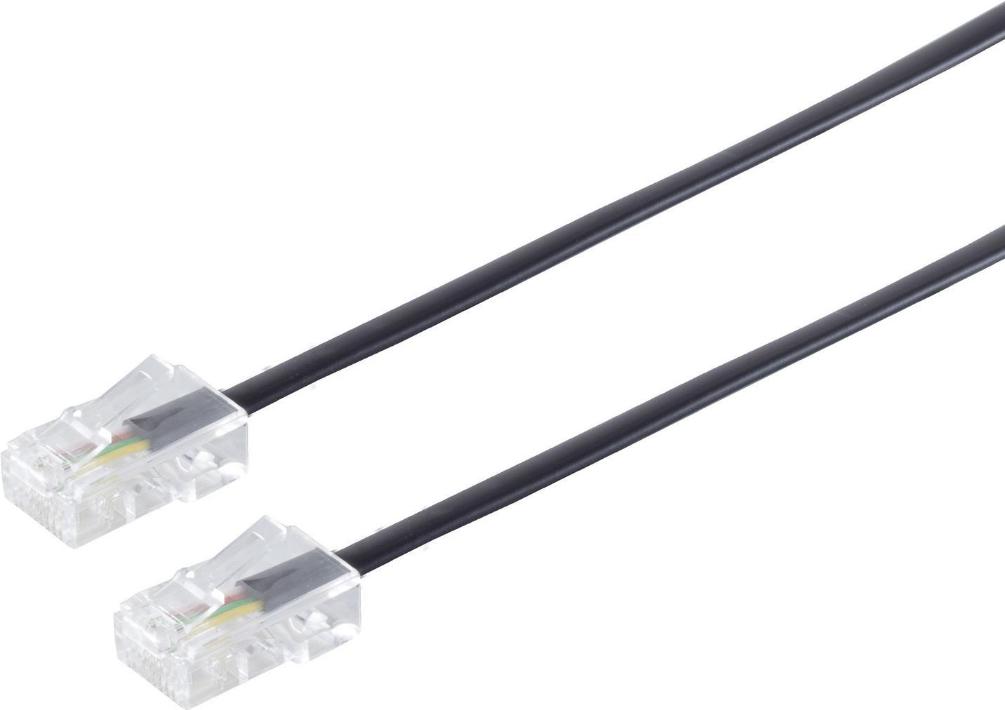 ShiverPeaks S/CONN maximum connectivity Modular-Anschlußkabel-Western-Stecker 8/4 auf Western-Stecker 8/4, 15,0m (70095-8/4)