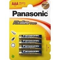 Panasonic Alkaline Power LR03AP/4BP - Batterie 4 x AAA Alkalisch (LR03APB/4BP)