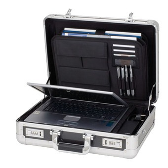 ALUMAXX C-1 Notebook-Tasche 17" Aluminium Kohle