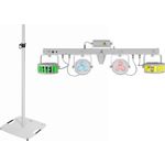 EUROLITE Set LED KLS Laser Bar FX-Lichtset weiß + BPS-3 Boxenhochständer weiß (20000966)