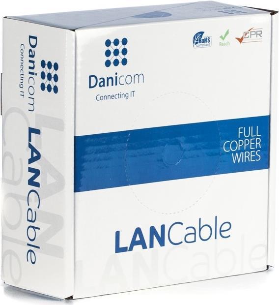 DSIT DANICOM CAT5E FTP 50m Starrleiter - PVC (Eca) (DC-FTP5E-50S-ECA)