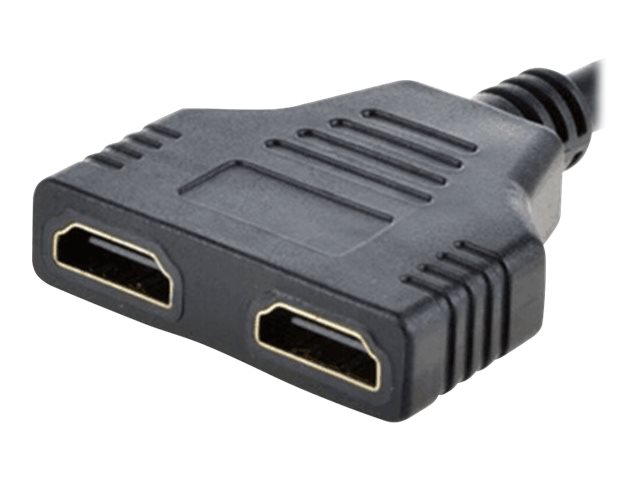 Gembird Cablexpert DSP-2PH4-04 HDMI-Splitter 0,2 m Schwarz