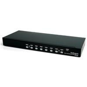 StarTech.com 8 Port 1HE DVI USB KVM Switch - 8-fach DVI-I / USB-B Umschalter ...