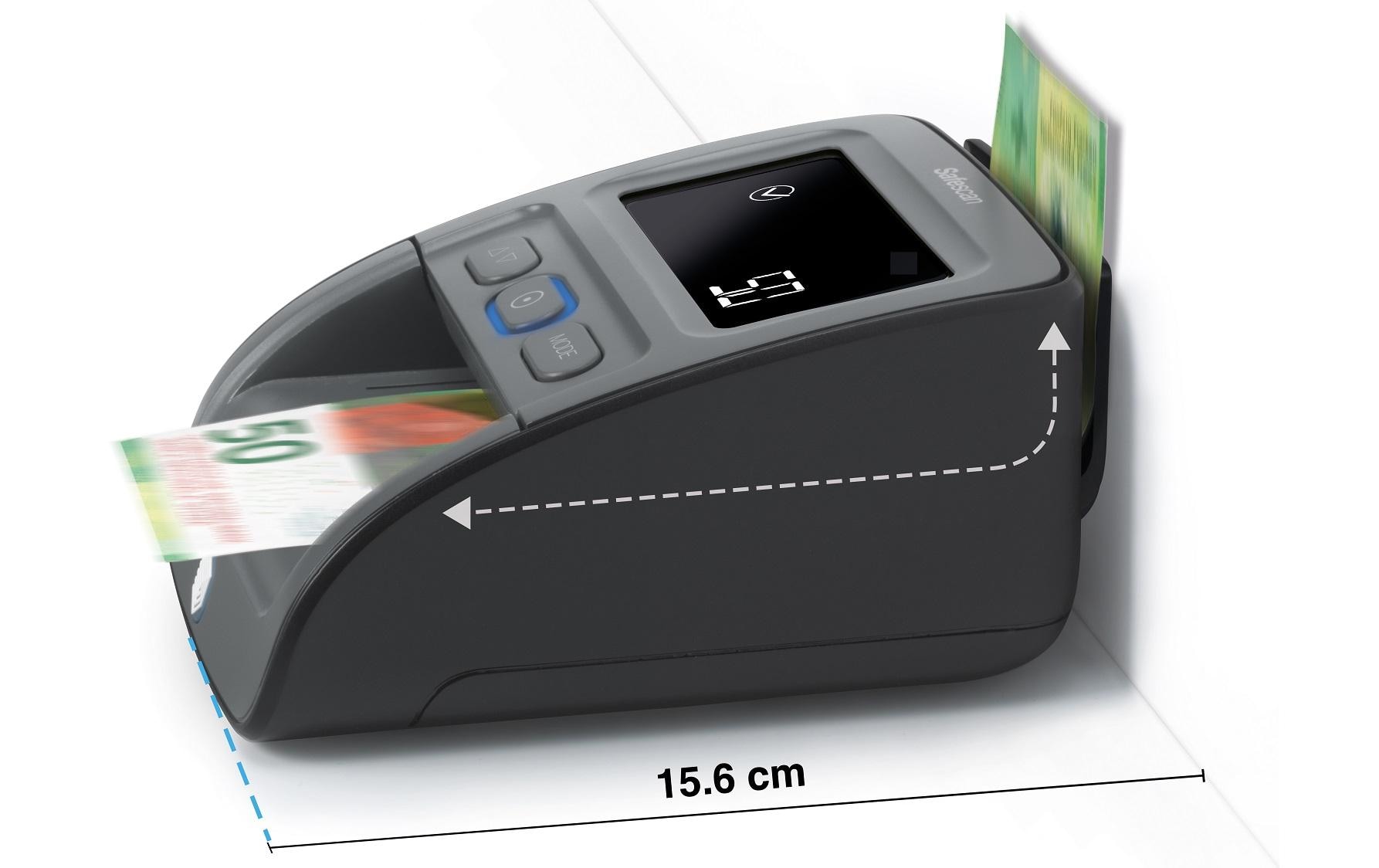 Safescan 155-S Automatischer Geldscheinprüfer Multi-Währung LCD Schwarz