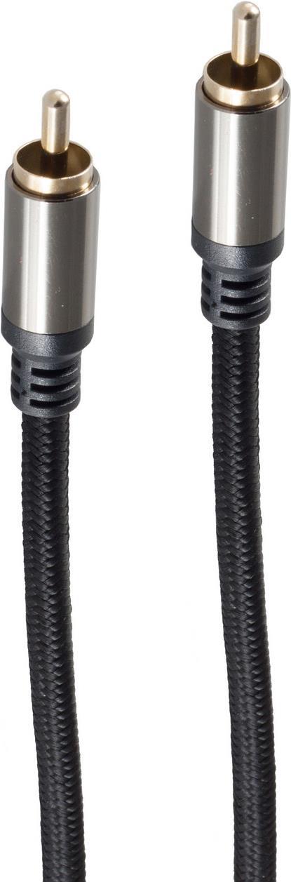 shiverpeaks PRO Serie II RCA-Audio-/Videokabel, Cinch Stecker auf Cinch Stecker, 1,0m (BS20-40025)