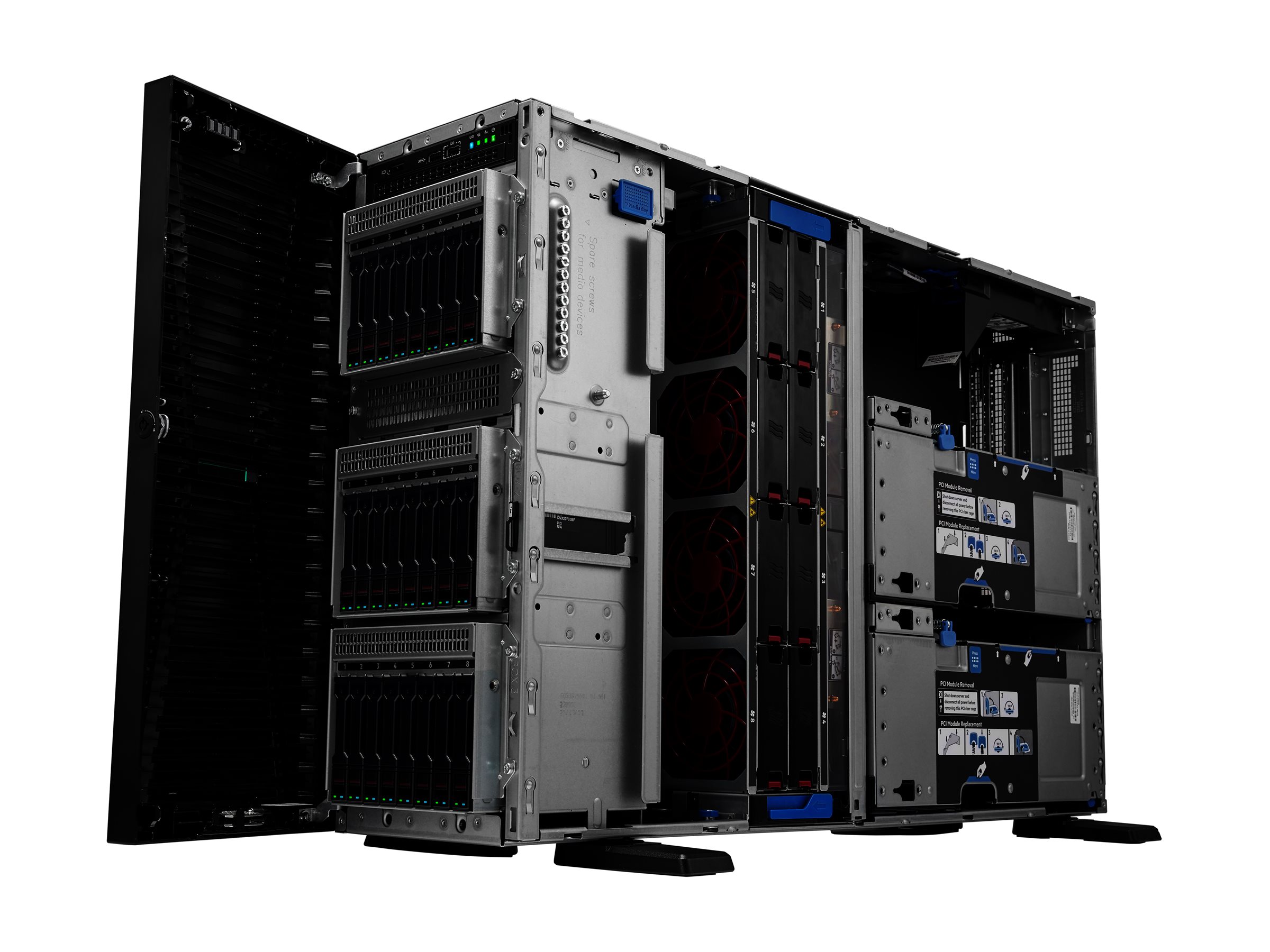 HPE ProLiant ML350 Gen11 Tower-Server (4U) Intel Xeon Gold 5515+ 3,2 GHz 64 GB RAM 2 x 480 GB SSD Schwarz