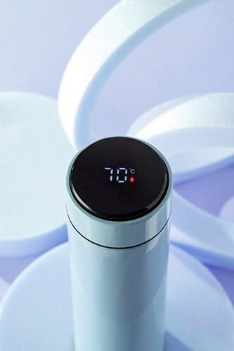 THERMOSKANNE MIT LED ADLER AD AD AD 4506BL BLAU (AD 4506bl)