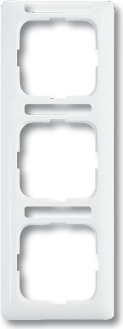 Busch-Jaeger 1754-0-4061. Produktfarbe: Weiß, Markenkompatibilität: Busch-Jaeger, Kompatibilität: 1799-0-0154 1799-0-0162. Breite: 81 mm, Höhe: 223 mm, Dicke: 1,1 cm (2CKA001754A4061)