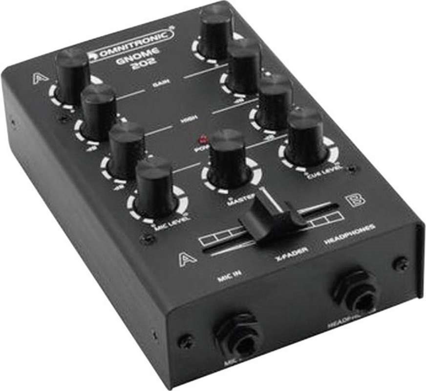 OMNITRONIC DJ Mixer Omnitronic Gnome E-202