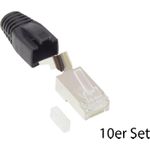 Alcasa GC-N0094 Drahtverbinder RJ45 Schwarz - Weiß (GC-N0094)