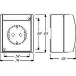 Busch-Jaeger 2083-0-0834 Schuko Steckdose (20 EW-54)