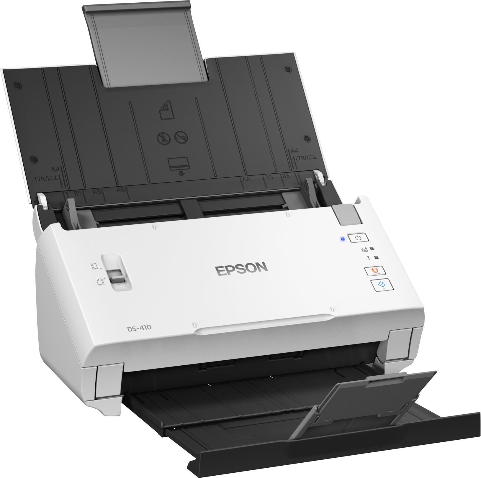 Epson WorkForce DS-410 Dokumentenscanner 600 dpi Schwarz, Weiß