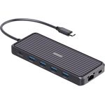 4smarts 540299 Notebook-Dockingstation & Portreplikator Andocken USB 3.2 Gen 1 (3.1 Gen 1) Type-C Grau (540299)