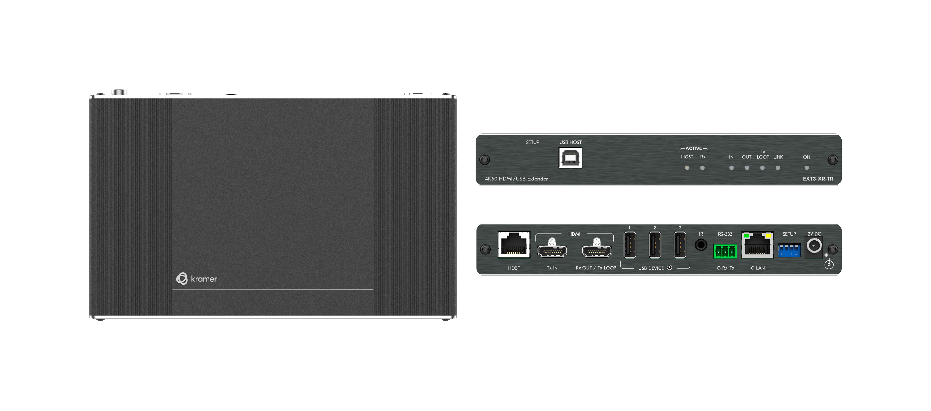 Kramer EXT3-XR-TR AV-Sender & -Empfänger