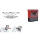 trodat Textstempelautomat Printy 4915, 7-zeilig, rot (51 491520)