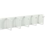 Lanview 2U 19" CABLE ORGANIZER PANEL, (RAO105WH)
