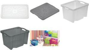 keeeper Deckel "franziska" für Multi-Box M, crystal-grey Material: PP, transparent, Maße: (B)350 x (T)270 mm - 1 Stück (1024782700000)