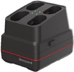 Honeywell 4-Fach Akkuladestation 4-Fach Akkuladestation, inkl.: Netzteil, separat bestellen: Netzkabel (C13), passend für: CK67 (CK6X-BC-4BAY-0)