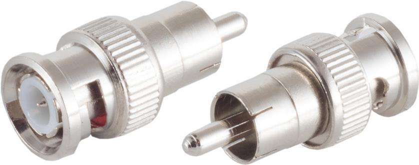 S/CONN maximum connectivity Adapter Video/ Audio-BNC - Stecker auf Cinchstecker (98818)