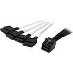 StarTech.com 1m Internal Mini SAS to SATA Cable (SAS43SAT1M)