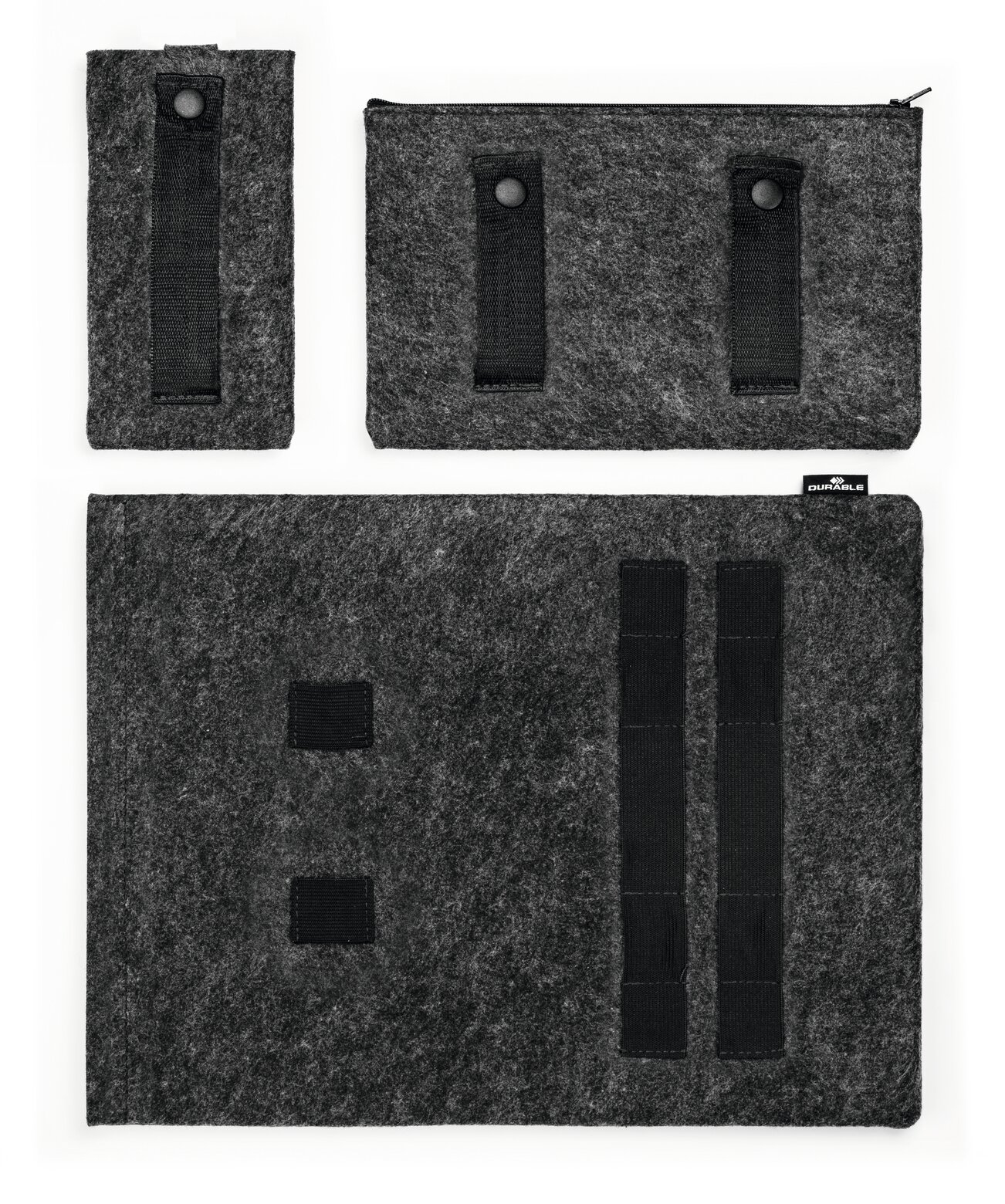 DURABLE MultiBag Effect 16.4" Schutzhülle Grau