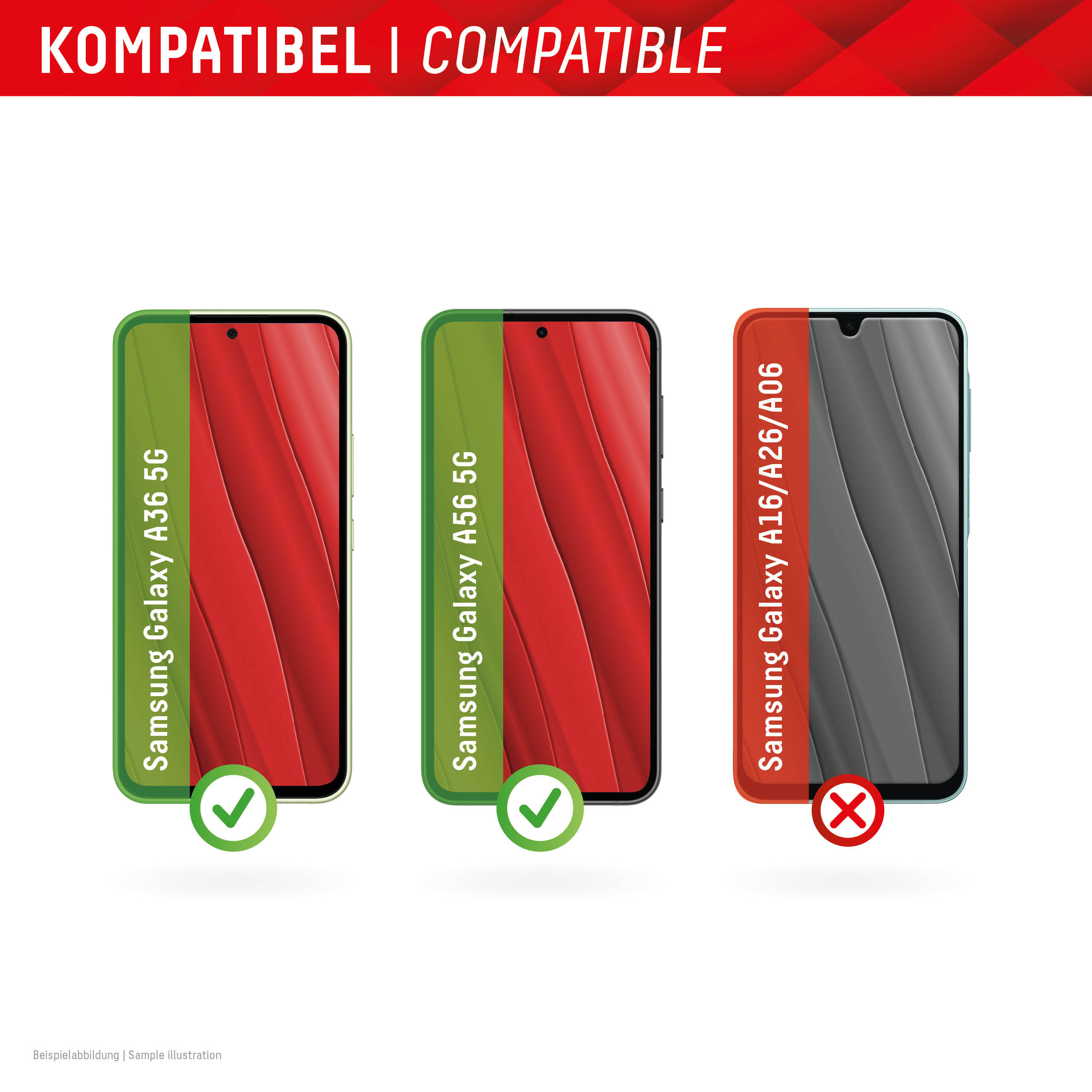 E.V.I. DISPLEX Smart Glass Samsung Galaxy A56 Transparent