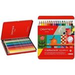 CARAN D'ACHE Buntstifte SUPRACOLOR SONDEREDITION, 18er Etui wasservermalbarer Künstleraquarellstift, weiche Mine, - 1 Stück (3888.418)