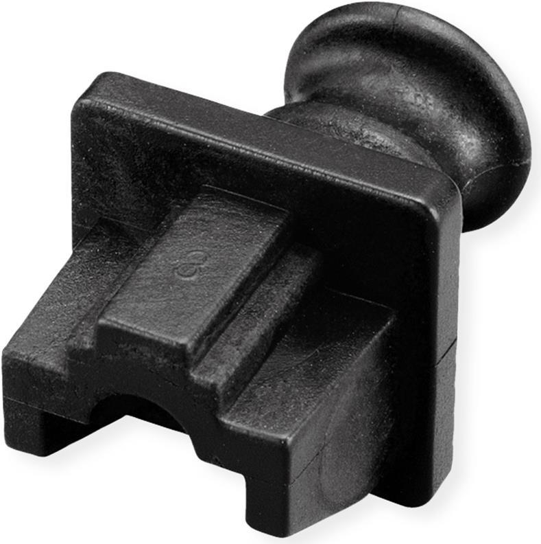 VALUE RJ45-Buchsen-Staubschutz, 10er Set, schwarz (26.99.0322)