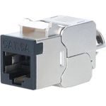 Intellinet Cat6a 10G STP Keystone-Modul schwarz (791298)