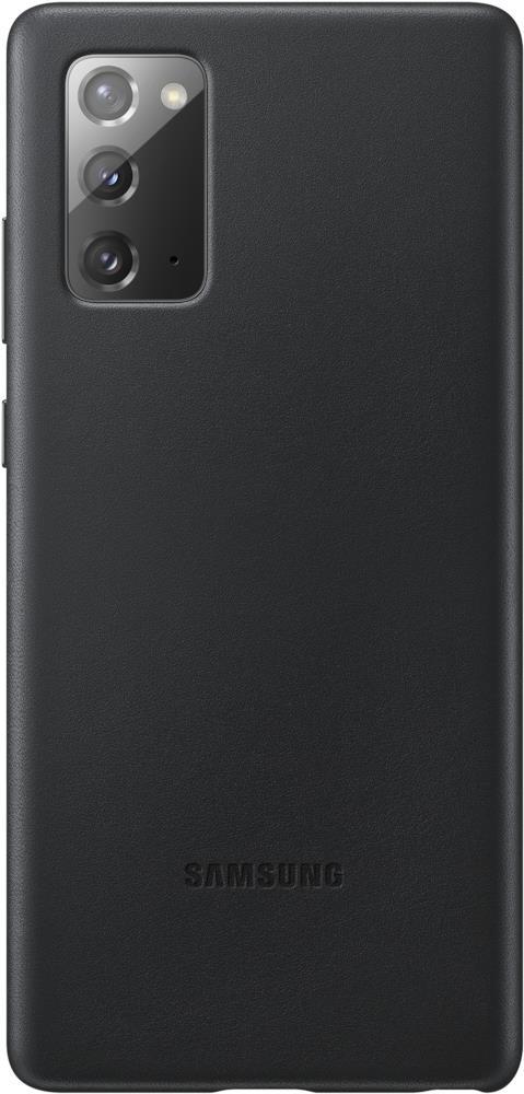 Samsung Note 20 Leather Cover Black (EF-VN980LBEGEU)