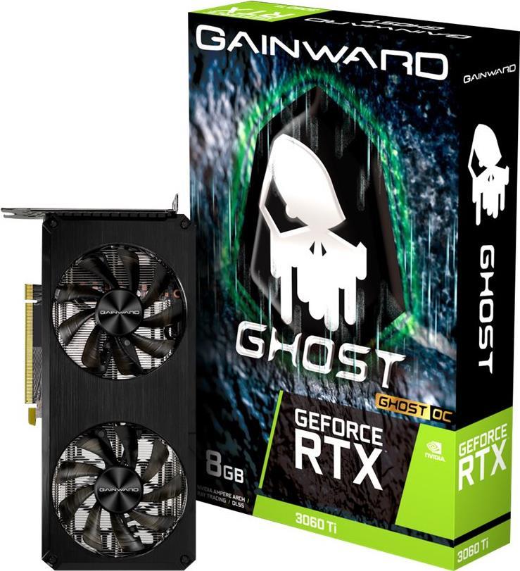 Gainward RTX3060 Ti Ghost OC 8GB GDDR6 HDMI 3xDP (2294)