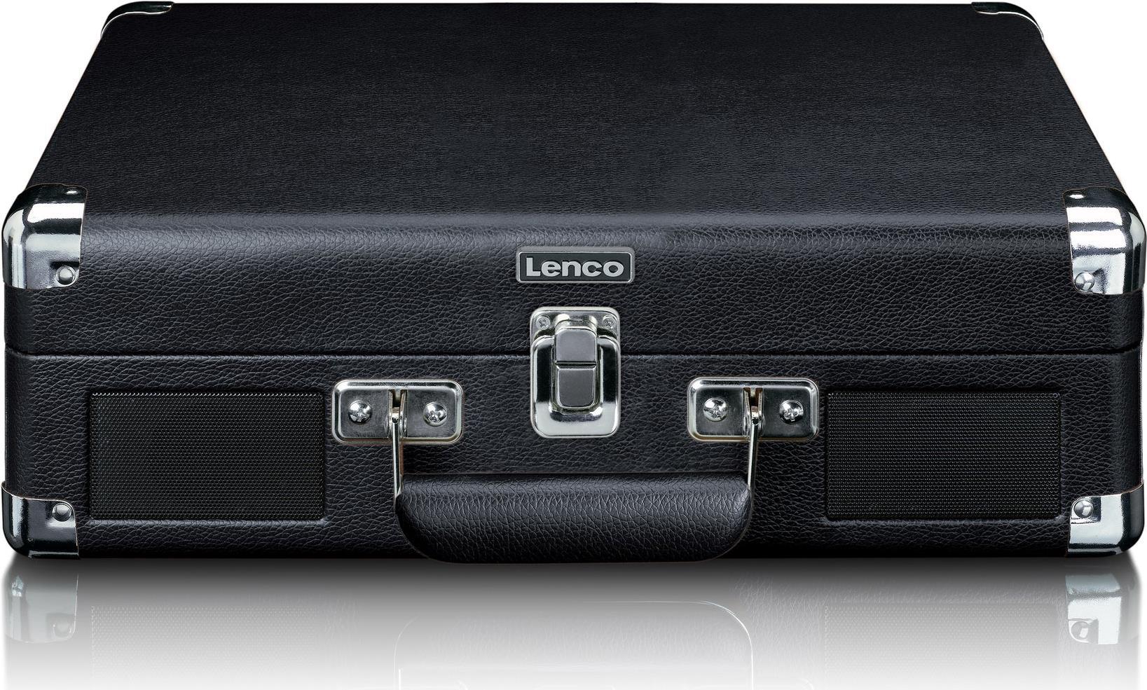Lenco LEN TT-115 Audio-Plattenspieler mit Riemenantrieb TT-115BK