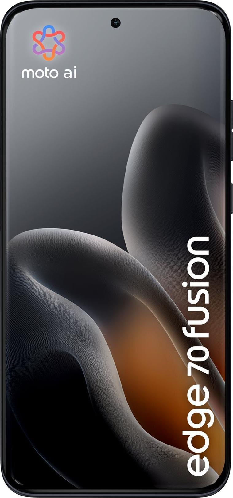 Motorola Edge 70 Fusion 5G Smartphone 6,78" 8 GB RAM 256 GB PANTONE Silhouette Schwarz