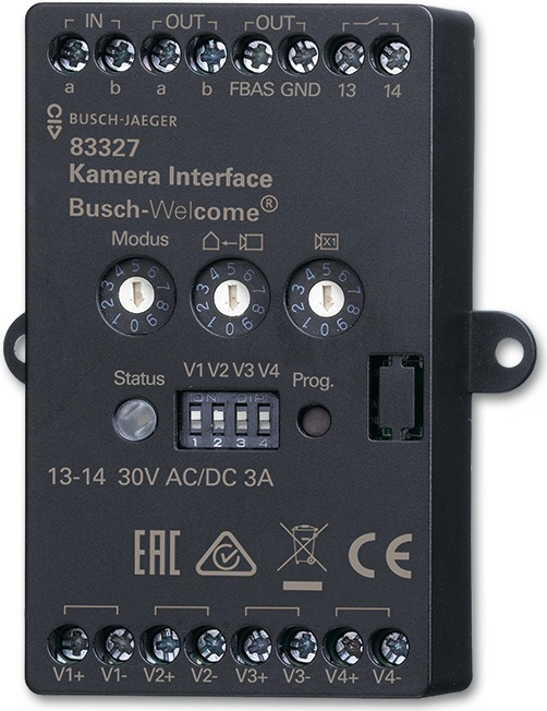 Busch-Jaeger 8300-0-0465. Produktfarbe: Schwarz, Markenkompatibilität: Busch-Jaeger, Befestigungstyp: Oberfläche. Breite: 45 mm, Tiefe: 25 mm, Höhe: 76 mm (2CKA008300A0465)