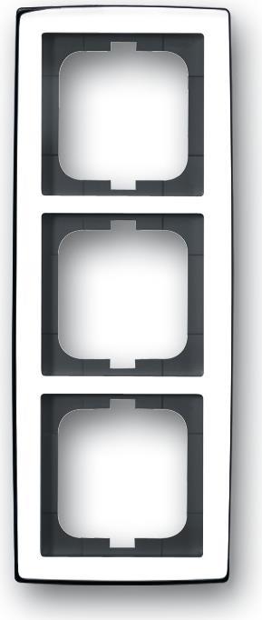 Busch-Jaeger 1754-0-4328. Produktfarbe: Chrom, Markenkompatibilität: Busch-Jaeger. Breite: 87 mm, Höhe: 228 mm, Dicke: 1,1 cm (2CKA001754A4328)