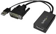 StarTech.com DVI auf DisplayPort Adapter mit USB Power (DVI2DP2)