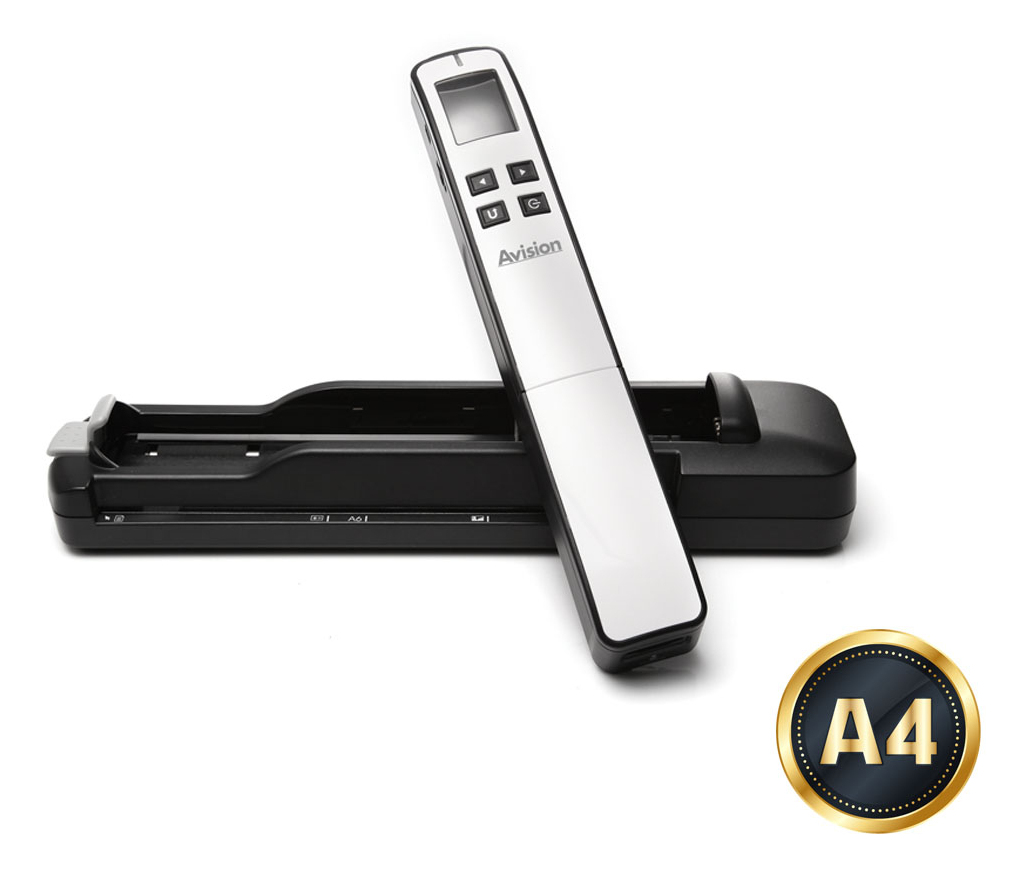 Avision MiWand 2 Wi-Fi PRO Einzelblatt-Scanner 1200 dpi USB 2.0 Wi-Fi Schwarz