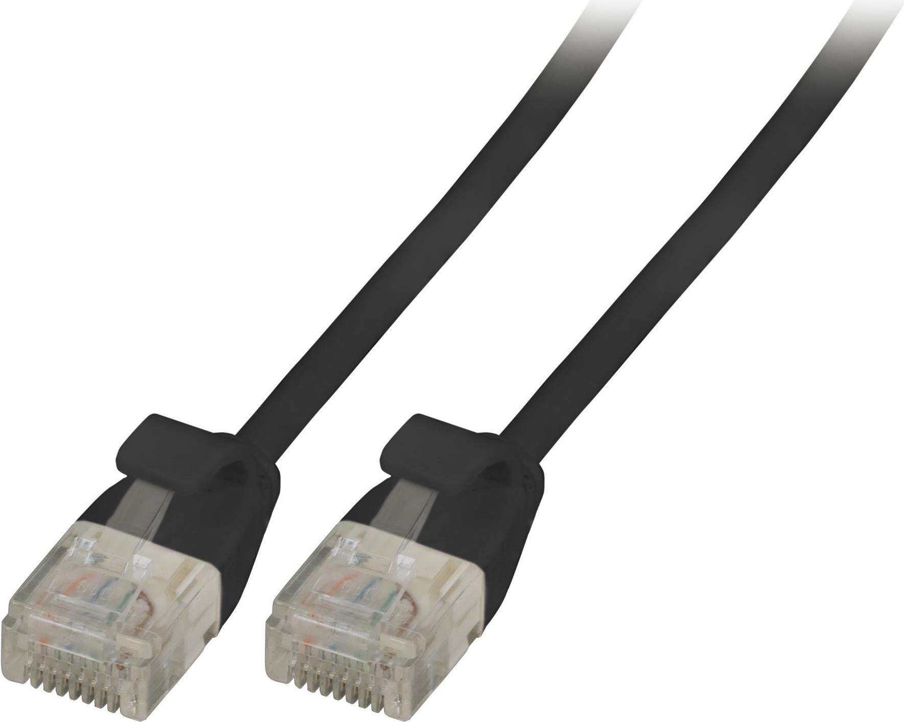 EFB-Elektronik RJ45 Patchkabel Cat.6A U/UTP TPE 3,6mm ultraflex weiß 1,5m Hersteller: EFB Elektronik (K8108WS.1,5)