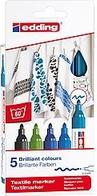 edding 4500 cool Textilmarker farbsortiert 2,0 - 3,0 mm, 5 St. (4-4500-5099)