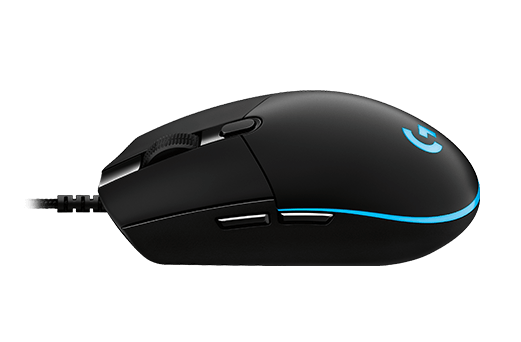 Maus Logitech G Pro Gaming Mouse, USB (kabelgebunden) (910-004856)