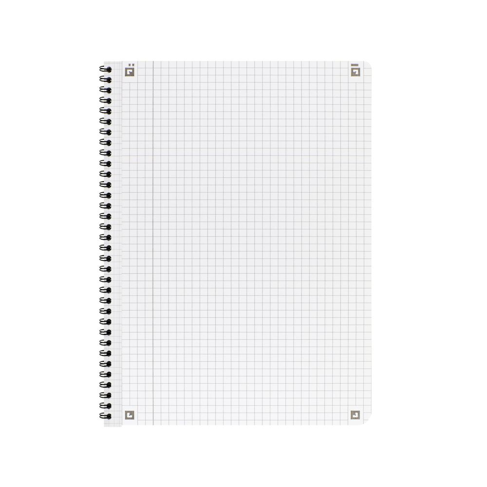 Oxford Smart Black Collegeblock A4+ 70 Blatt Schwarz