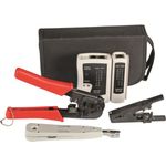 EFB-Elektronik Werkzeugset Netzwerktechnik 4-teilig, mit Tasche Hersteller: EFB Elektronik (39919.1V2)