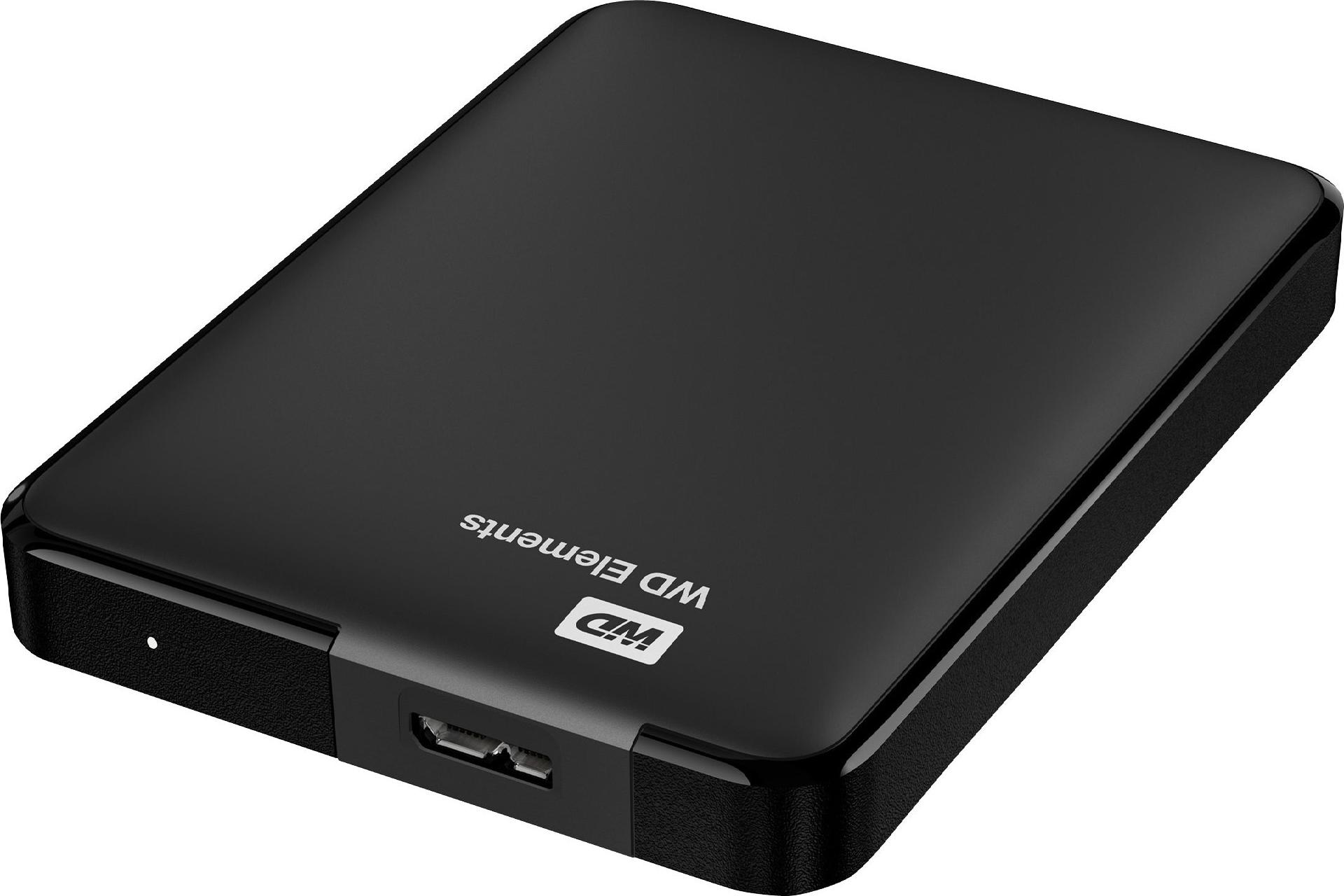 WD Elements Portable 2 TB 2,5" HDD USB 3.0 Schwarz