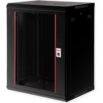 ROLINE 19 Zoll Wandgehäuse Basic Plus 600x450 BxT schwarz - Wandgehäuse (26.21.0286)